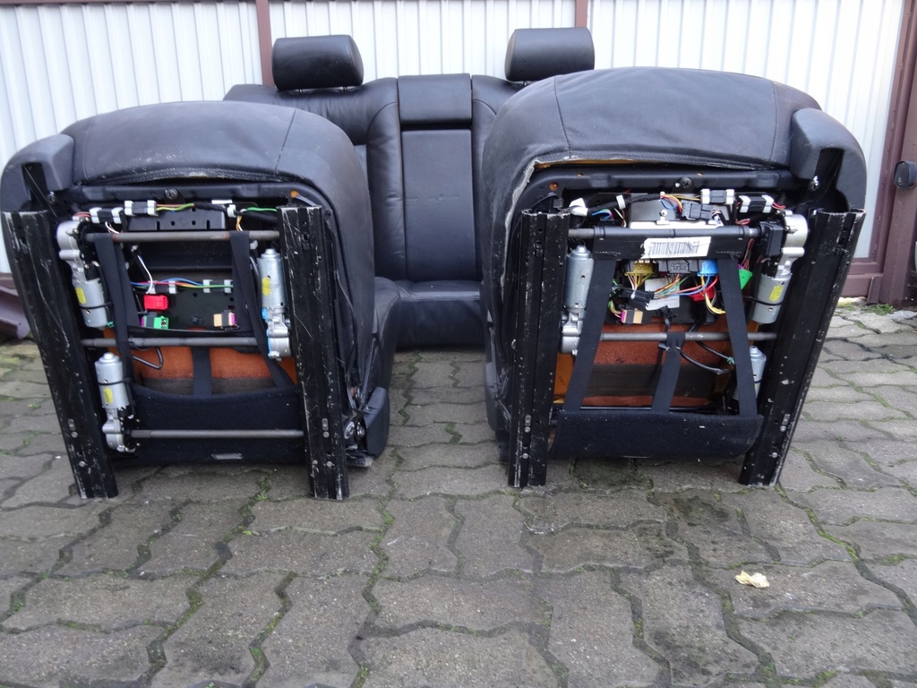 фото №13, Audi a8 d2 сидіння заднє сидіння шкіра комфорт soul oryg