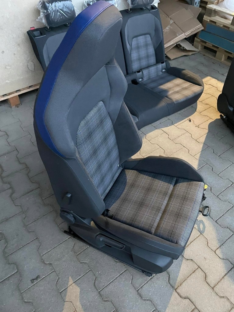 фото №14, Vw golf 8 viii gti сидіння ковшові обшивки dekor