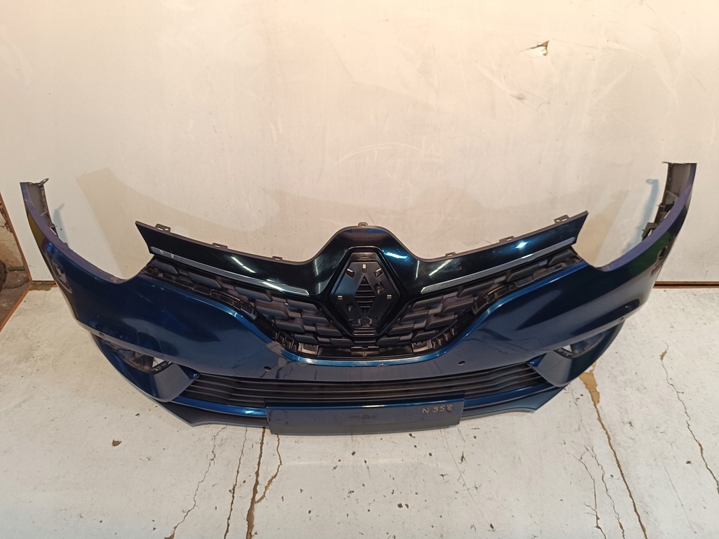 фото №8, Бампер renault scenic iv 16+ перед nr n558 решётка радиатора