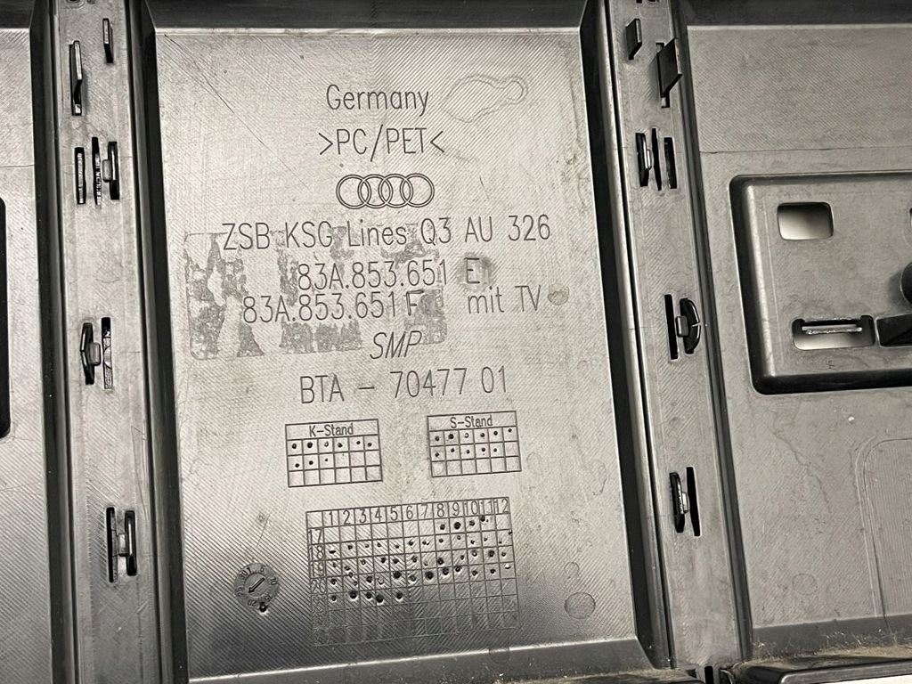 фото №8, Решётка радиатора решётка радиатора audi q3 83a 83a853651f