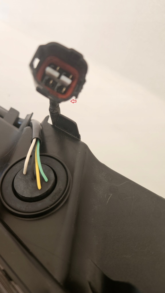 Противотуманная фара левый перед drl led 4 pin lexus nx 1 2014- Доставка