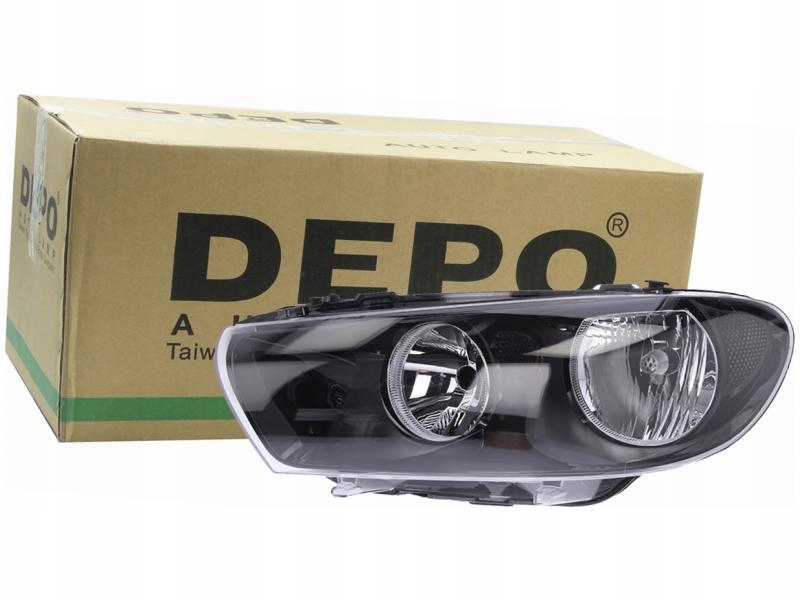 фото №1, Лампа фара лівий vw scirocco iii mk3 08-17