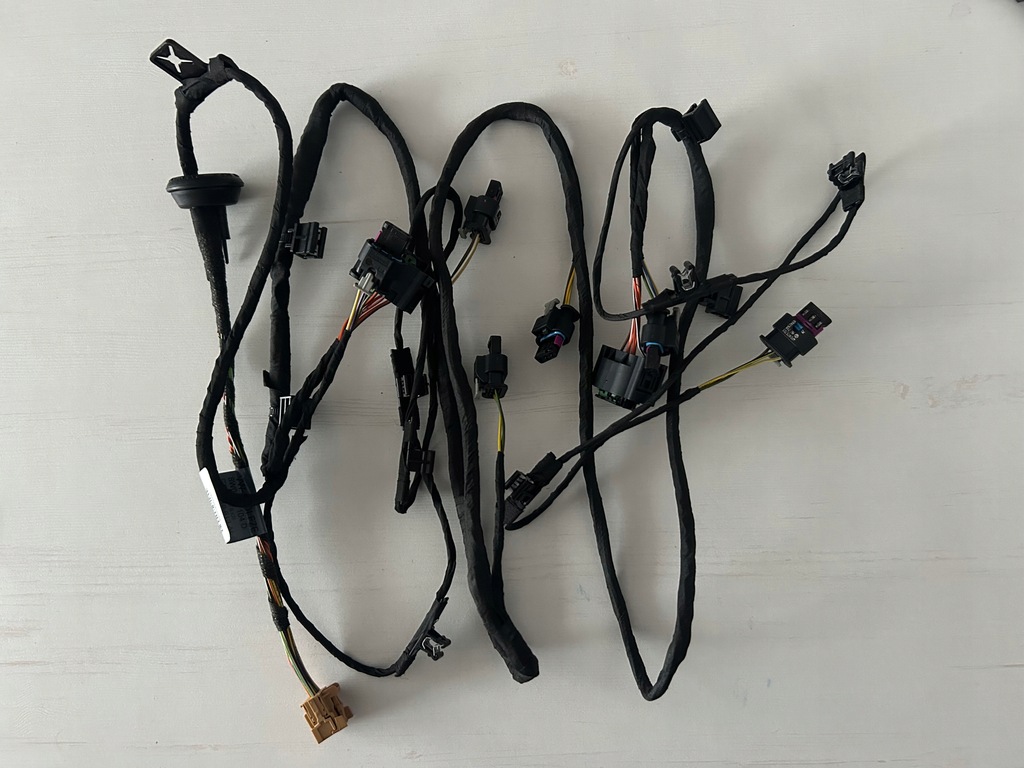 фото №10, Audi a4 s4 b9 2016-2024 жгут датчиков pdc x6 задняя 8w0971104d оригинал