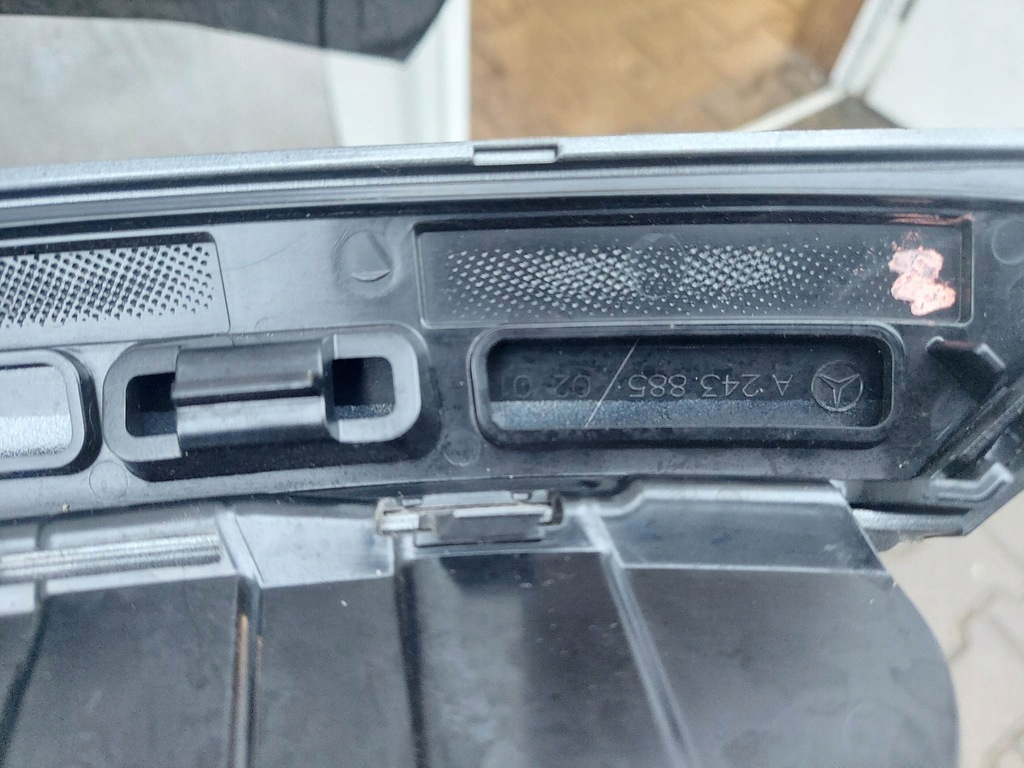 фото №9, Mercedes eqb x243 góra бампера передний молдинг