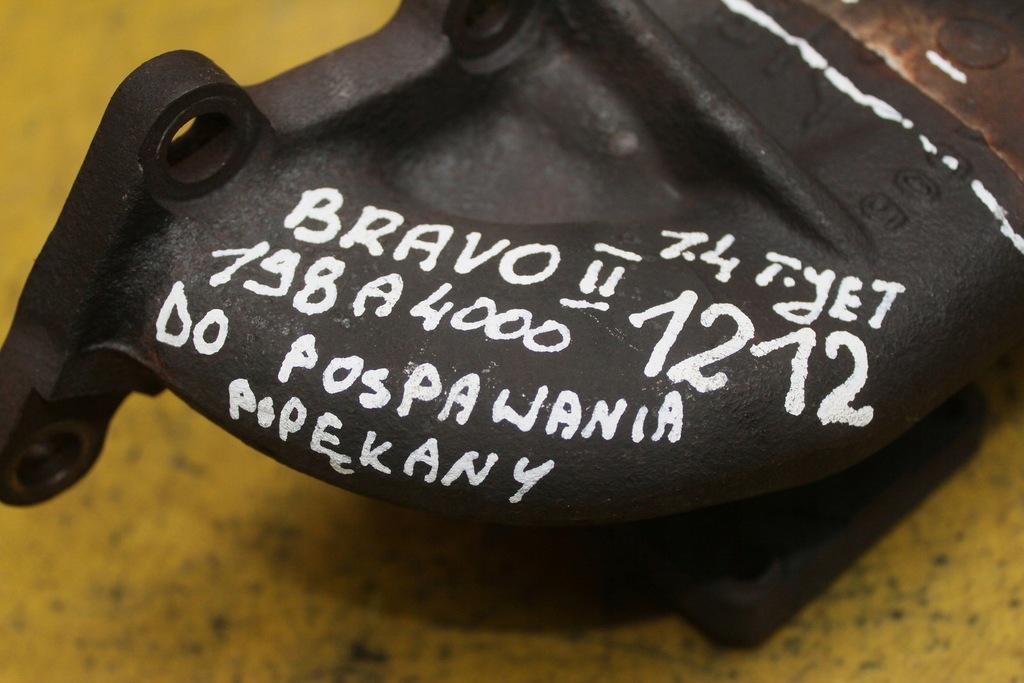 фото №8, Коллектор выпускной 55213506 bravo ii 1.4t-jet