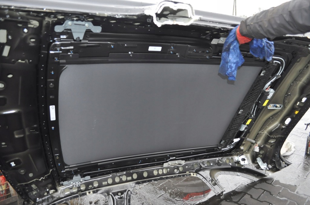 фото №9, Jaguar f-pace svr lift x761 2021r дах обшивка панорама solar лак 1ag