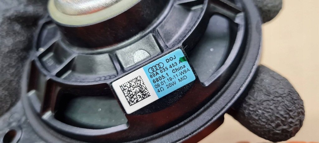 фото №12, Sq5 80a q5 динамік панелі консолі bangolufsen 80a035453a