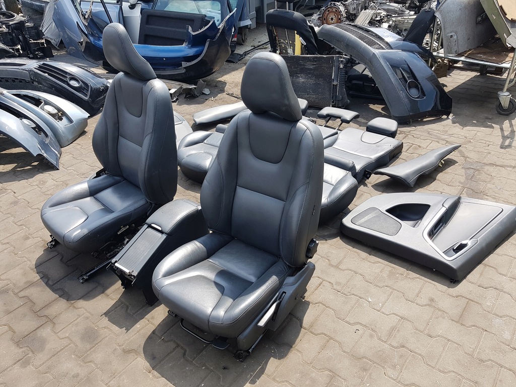 фото №4, Volvo xc60 i lift 13-17r сиденья кожаный заднее сиденье