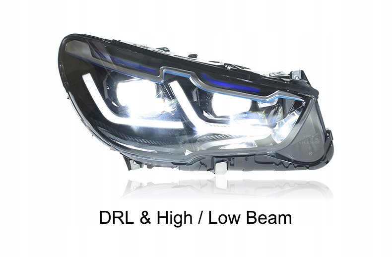 фото №15, Набір фари автомобільних led do bmw 5 gt 528i 535i f07 2010-2017 лампа передня