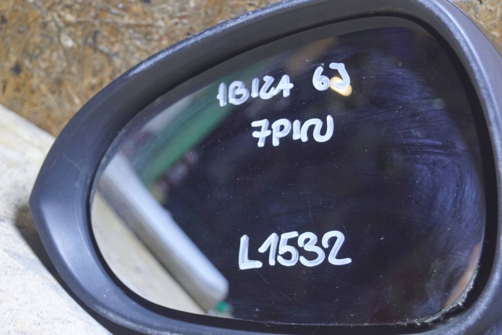 фото №13, Seat ibiza iv 6j дзеркало ліва 7pin l1532 uk