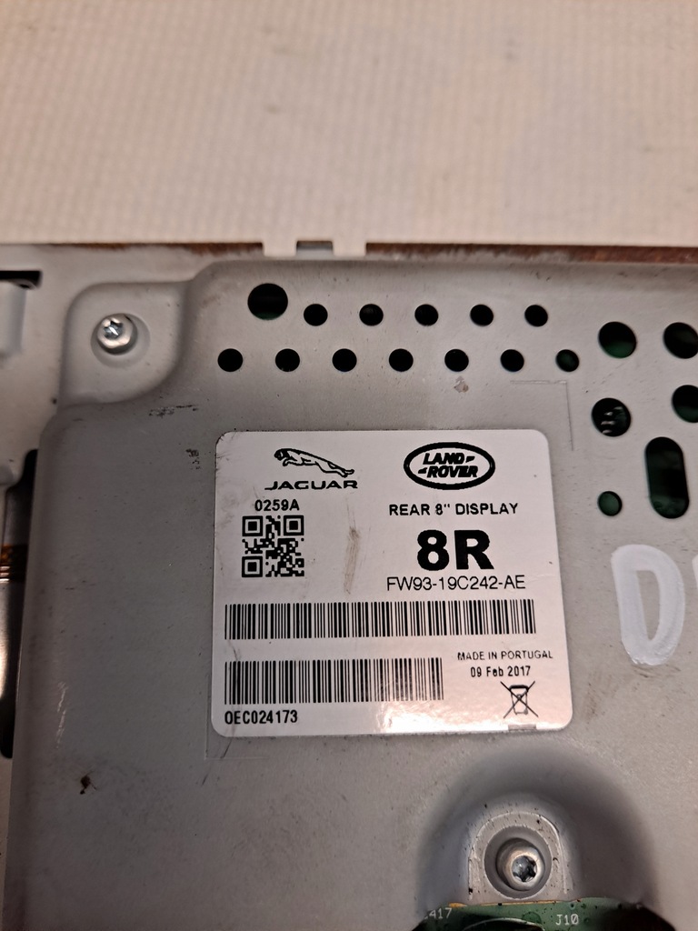 фото №5, Экран монитор задняя discovery v fw93-19c242-ae