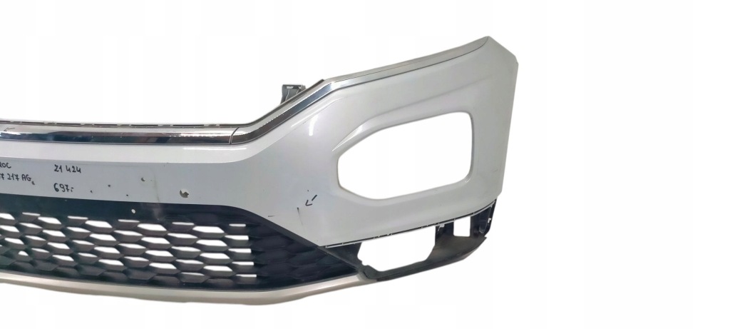 фото №2, 2ga807217ag vw t-roc 2017- бампер передний перед