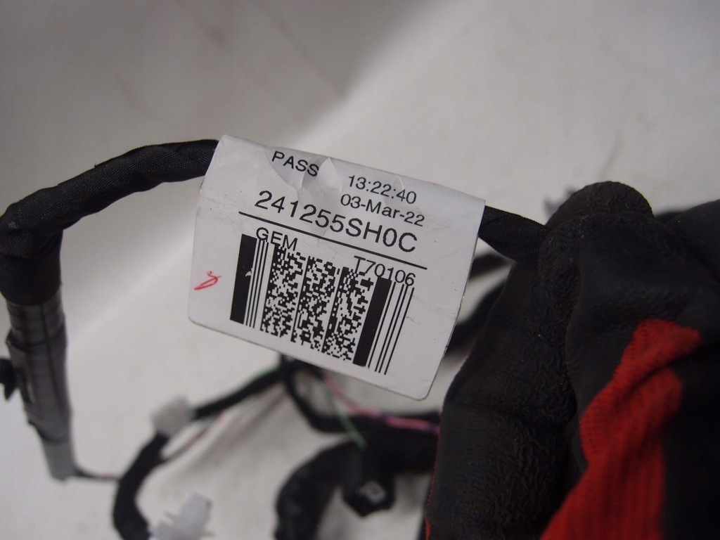 фото №8, Электропроводка дверь левый перед nissan leaf ii 241255sh0c