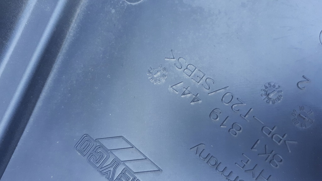 фото №13, S4 b8 a4 жабо пластиковый накладка a5 eu