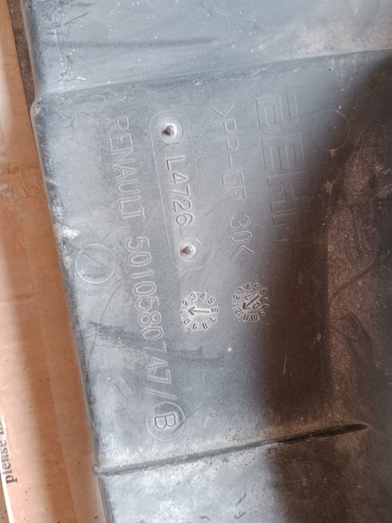 фото №2, Корпус вентилятора renault mascot 5010580747