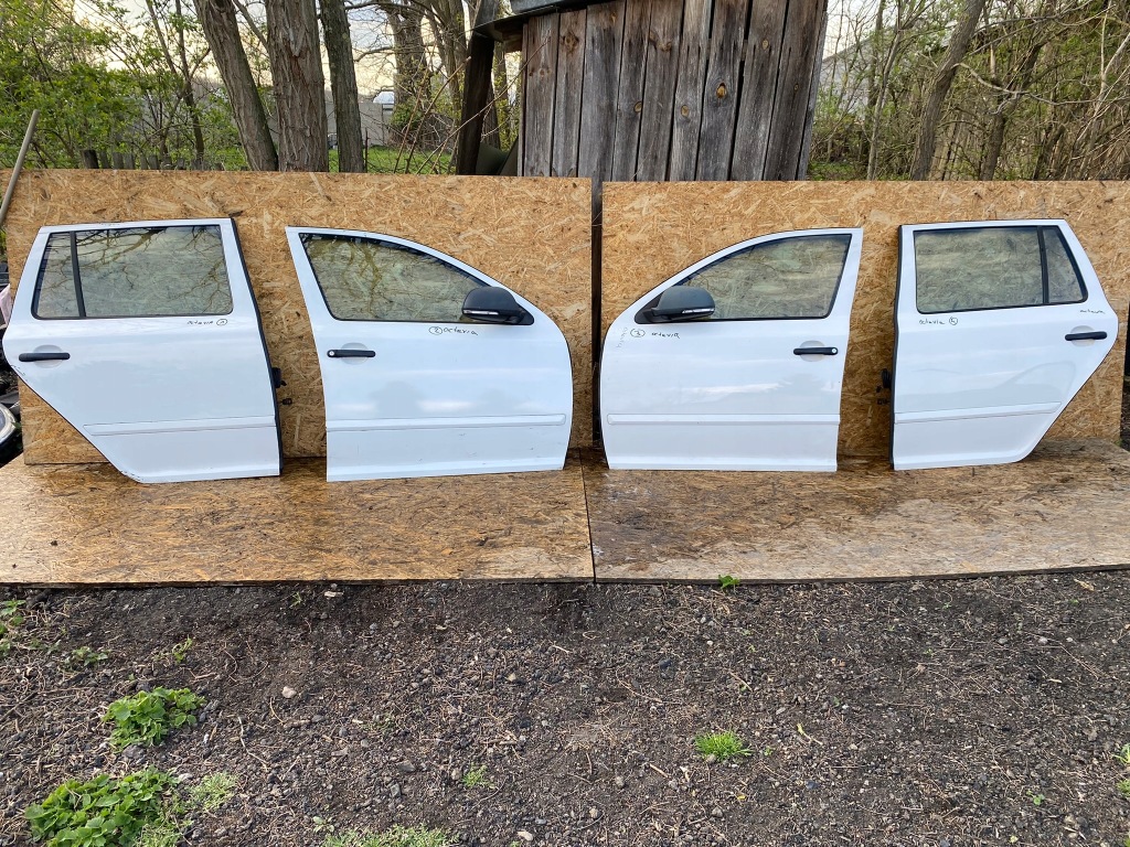 фото №1, Дверь задняя перед l p skoda octavia ii 1026 1z0