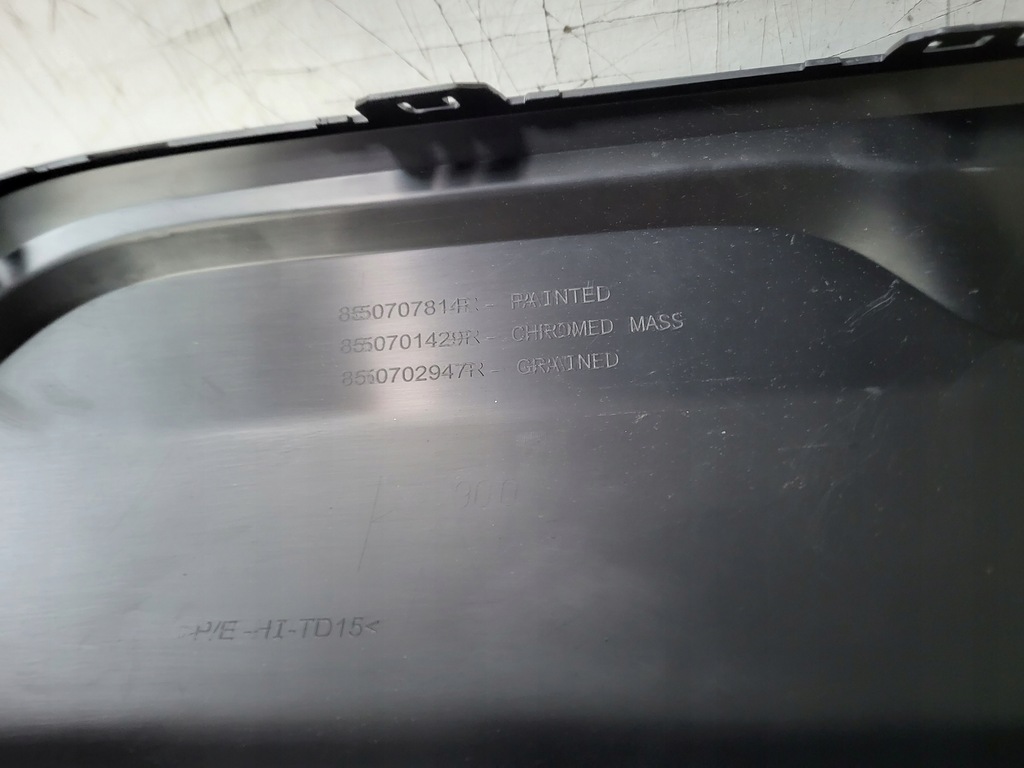 фото №11, Renault captur ii диффузор бампера 19-