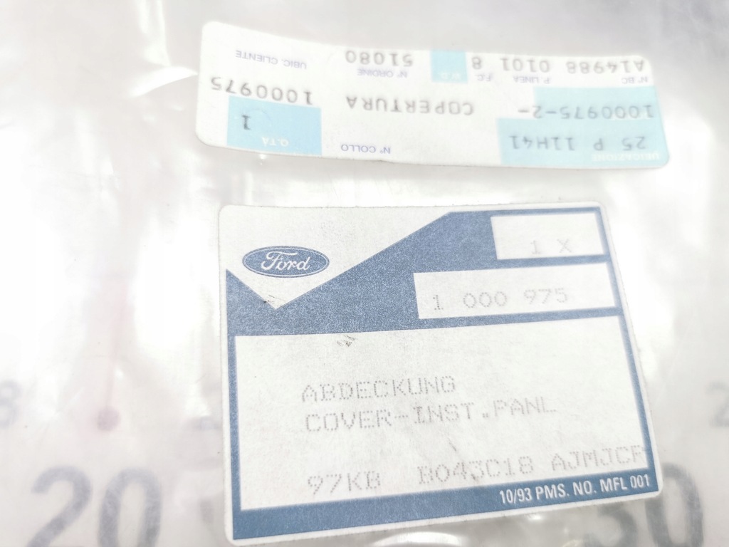 фото №9, Защита подушки безопасности подушка безопасности ford ka mk1 оригинальный номер 1000975