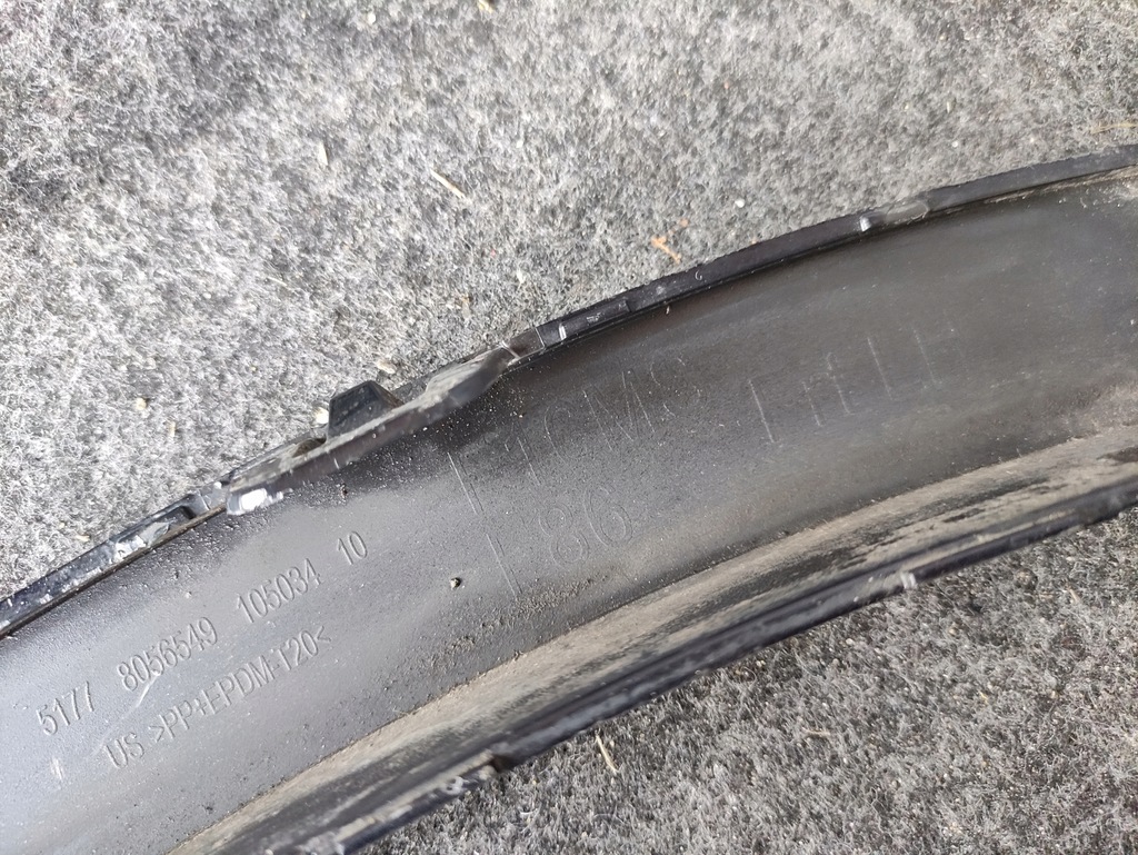 фото №6, Молдинг крыла левый перед bmw x6 f16 f86 m набор