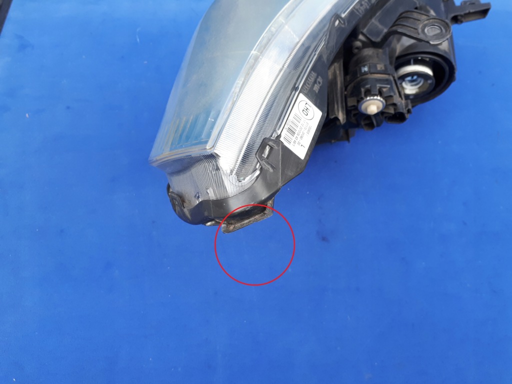 фото №7, Toyota verso 09-12 2009-2012 фара лампа ліва