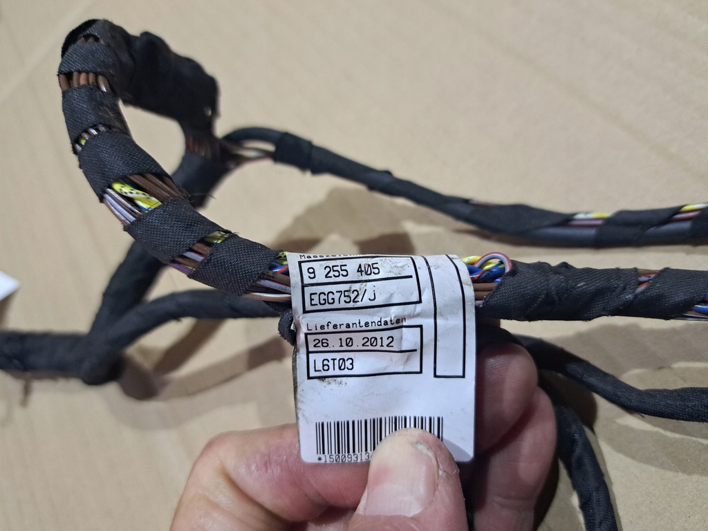 фото №8, Джгут двері правий перед bmw 6 f06 доводчик keyless