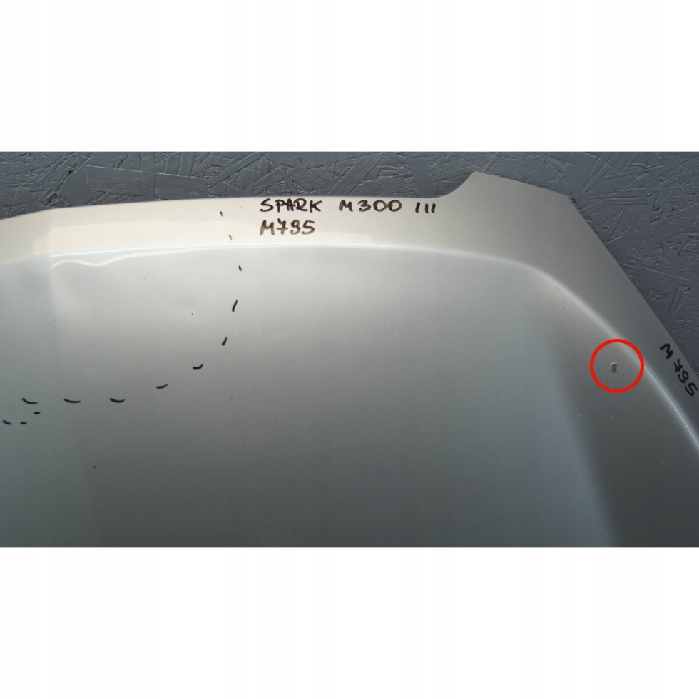 фото №5, Chevrolet spark m300 iii капот кришка двигуна m795