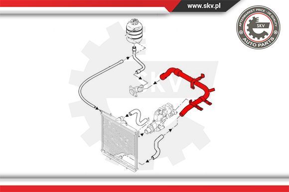 фото №5, Шланг труба системи охолодження 43skv781 esen skv