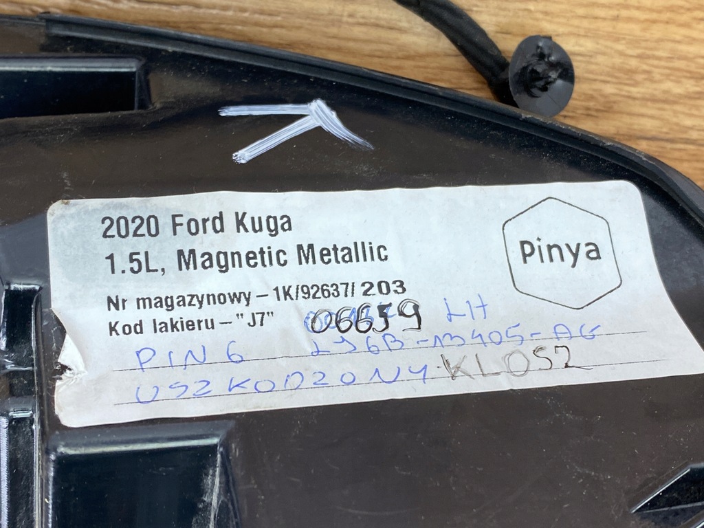 фото №12, Лампа левый задняя ford kuga mk3 escape 2020+ usa