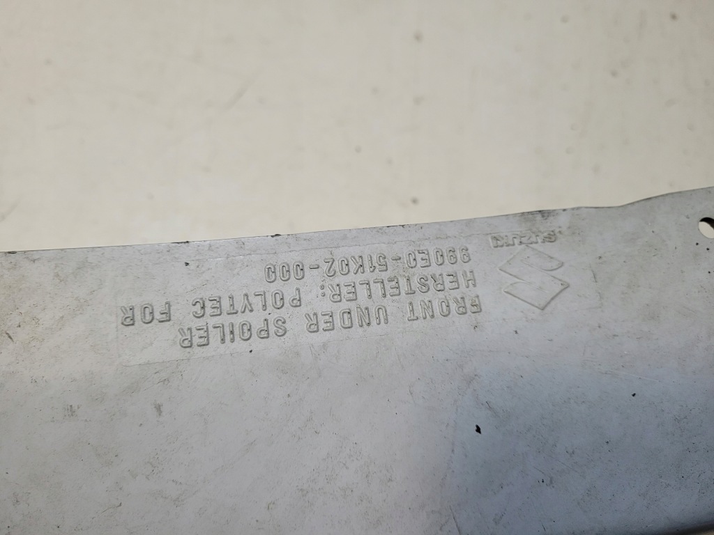 фото №8, Накладка бампера перед suzuki splash 08+