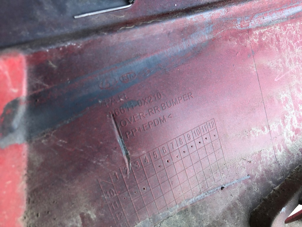 фото №8, Бампер задня задній hyundai i10 lift