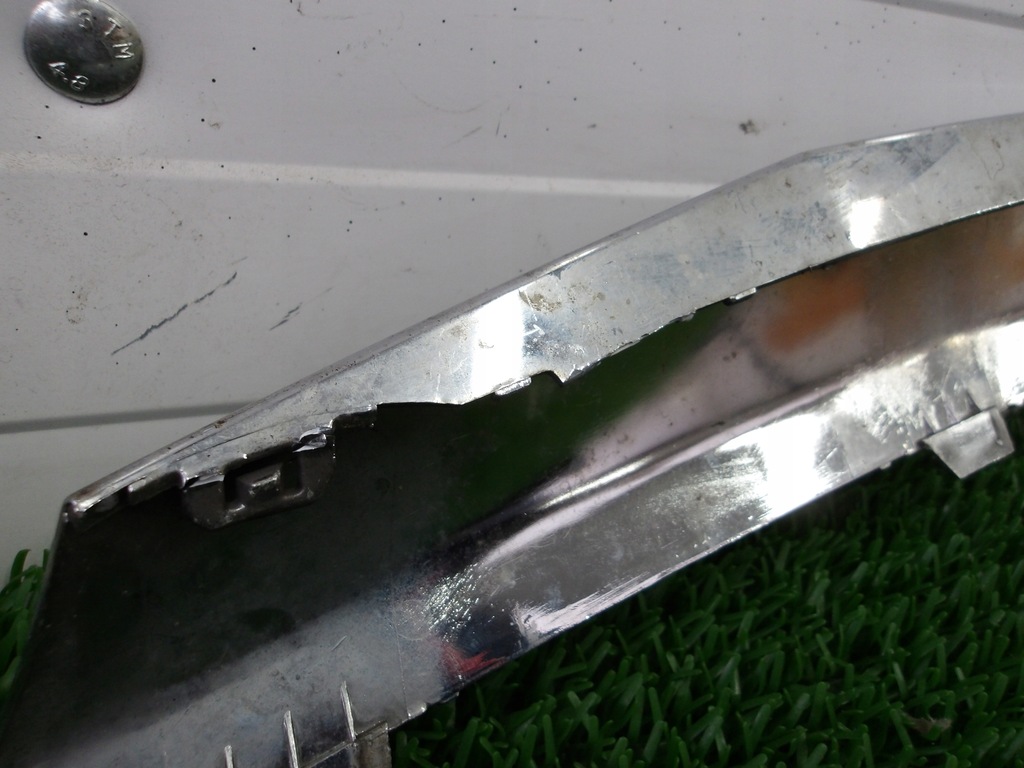 фото №6, Dacia sandero i 08-12 молдинг решётка перед хром оригинальный номер