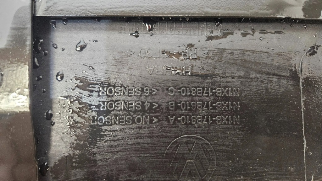 Бампер задний задний vw volkswagen amarok 2 2023 комплектный  n1xb-17b810-a с Разборки