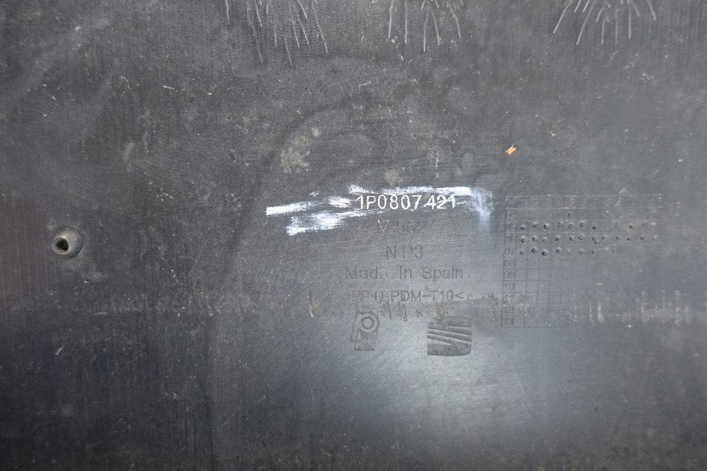 фото №13, Seat leon ii 1p0 2005- бампер задняя задний 1p0807421