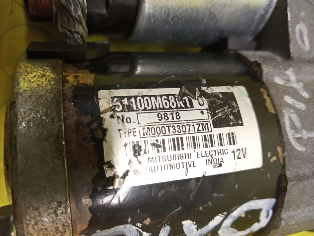 фото №4, Стартер nissan pixo 31100m68