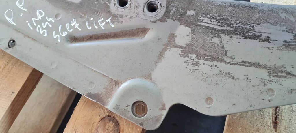 фото №9, S6 c7 4g a6 lift носик крила лонжерон права правий перед lx7p a7 4g