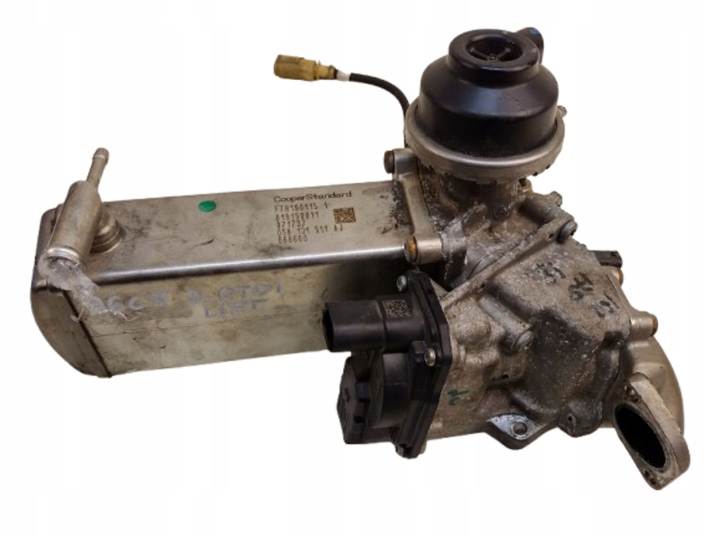 фото №1, Audi a6 s6 c7 4g lift 15-18 3.0 tdi crtd клапан egr з радіатор вихлопних газів