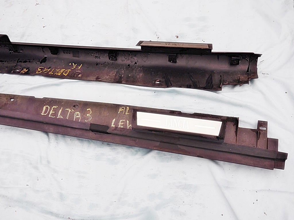 фото №7, Lancia delta 3 молдинг порог левая правая + хром