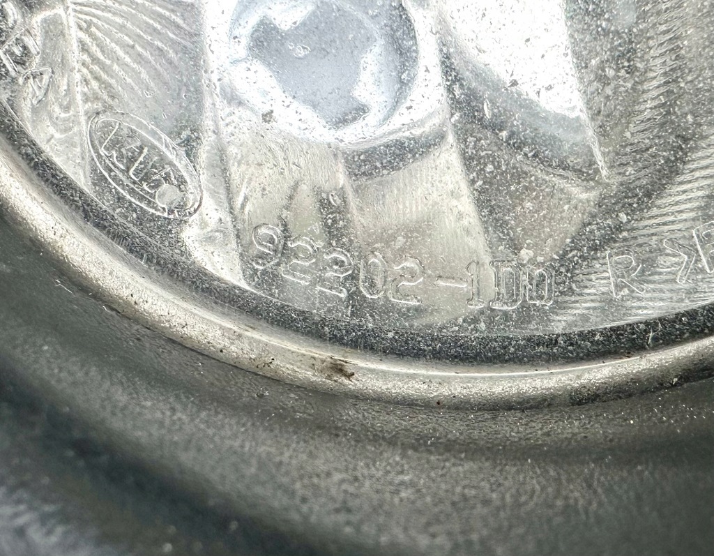 фото №13, Kia carens 3 iii un 2006 - 2012 протитуманні фари протитуманна фара заглушка l + r оригінал оригінальний номер