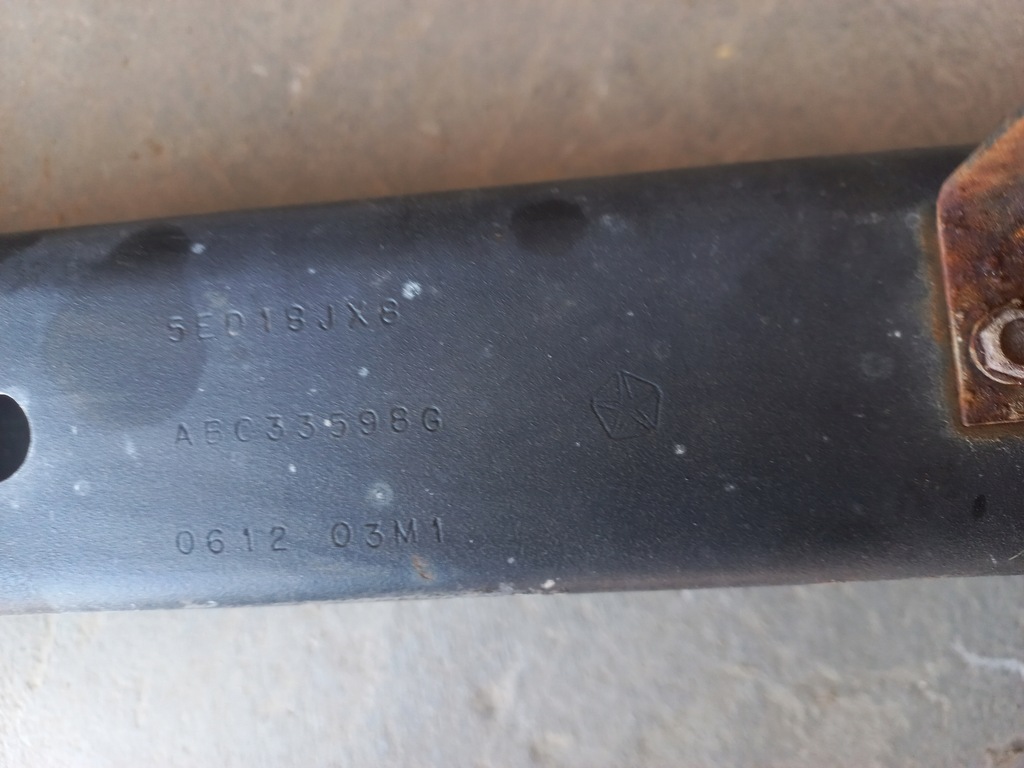 фото №10, Jeep wrangler tj 97-06 бампер балка задня usa