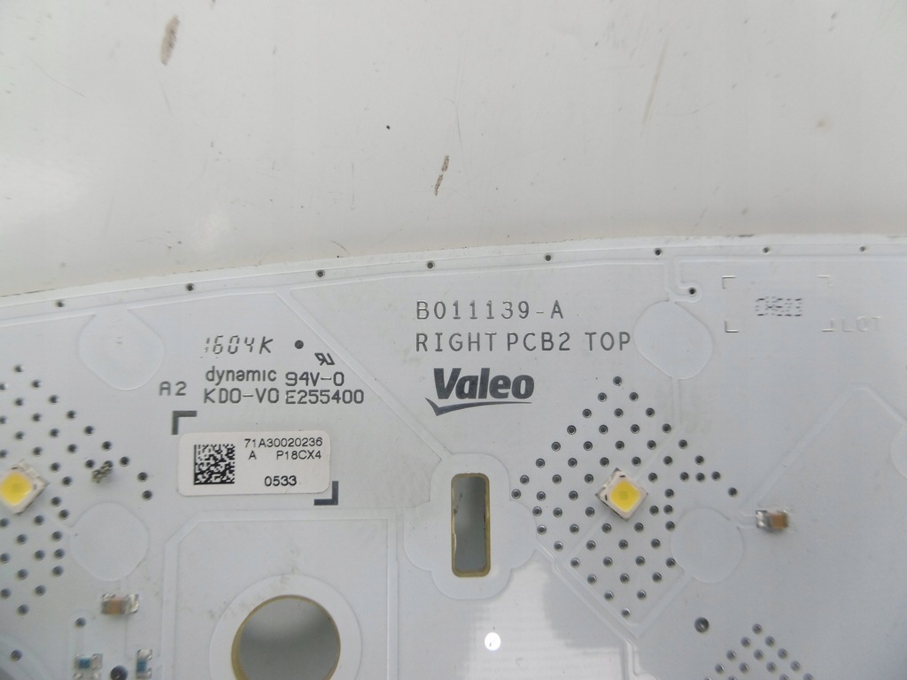 фото №9, Молдинг dynamic led правий перед mondeo mk5 fusion