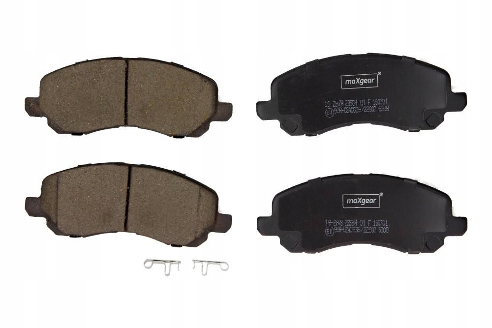 фото №1, Maxgear 19-2878 набір гальмівних колодок гальмівних, гальма дискові