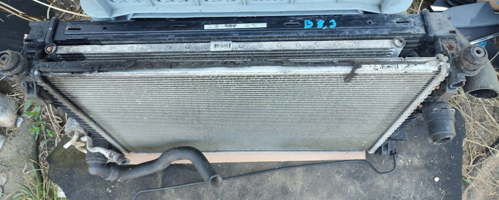Комплект радиатор woda интеркулер ford mondeo mk4 galaxy s-max 2.0tdci оригинал с Разборки