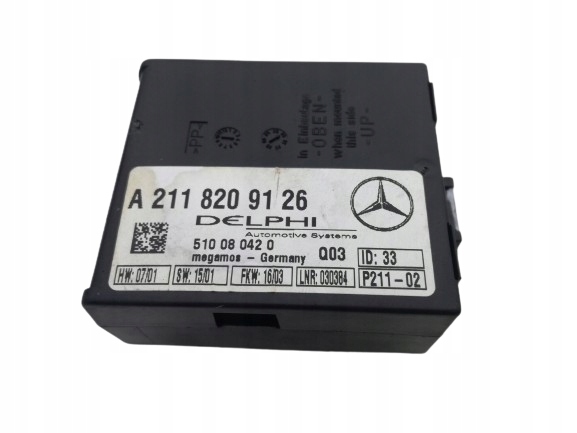 фото №1, Mercedes s w220 lift модуль сигналізація a2118209126