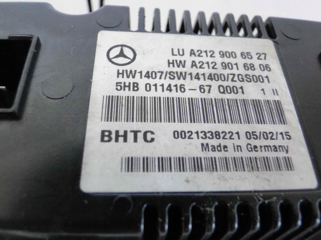 фото №7, Mercedes e 207 c/a панель кондиционера обдув w207