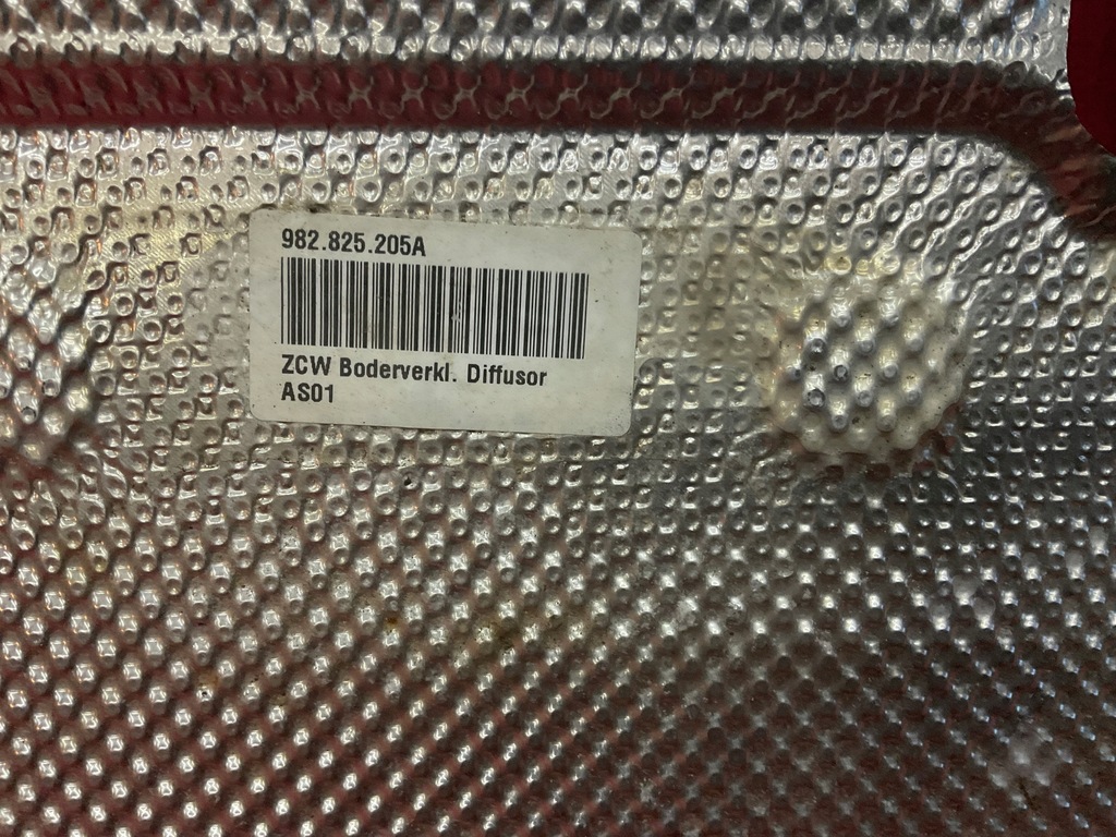 фото №8, Porsche cayman 718 gt4 2019- плита защита подвеска задняя 982825205a