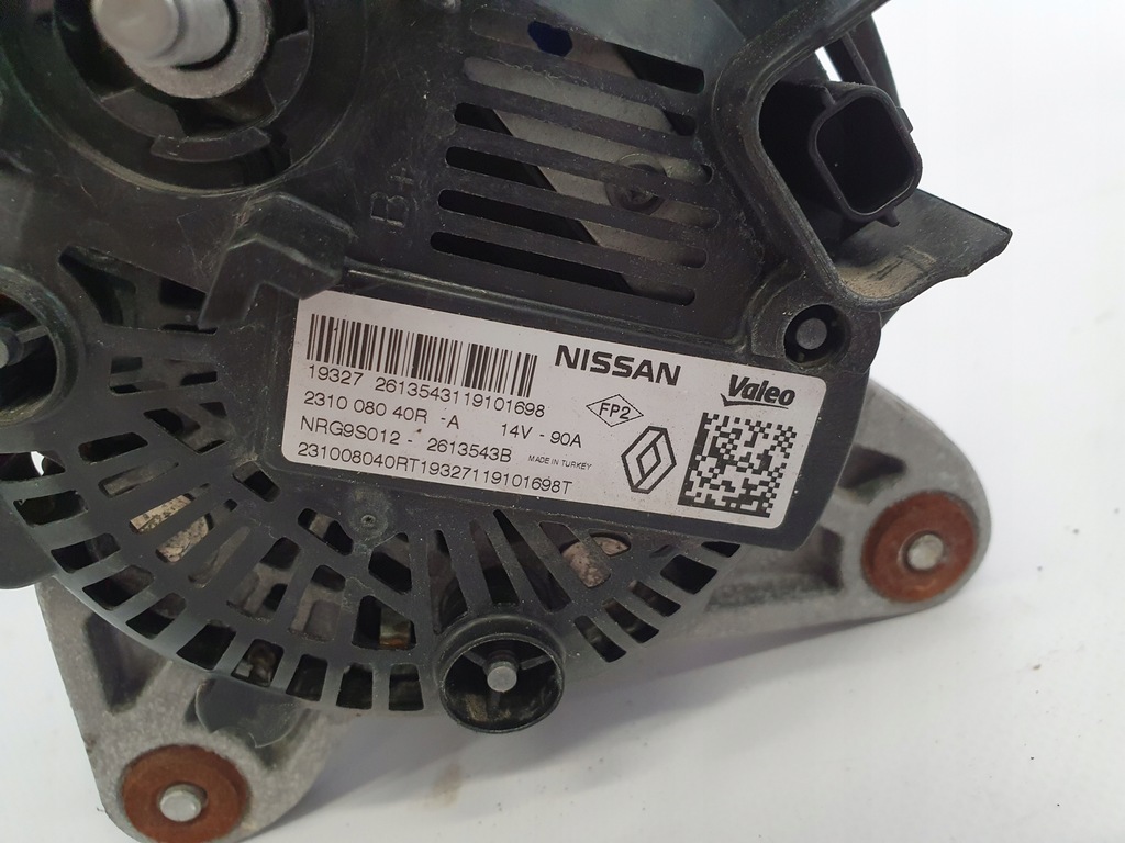 фото №3, Генератор renault clio v 19- 1.0 tce