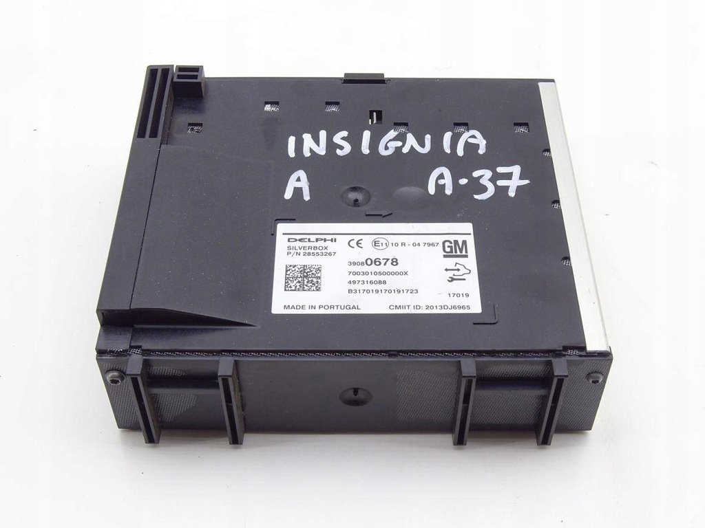 фото №1, Opel insignia a 08-17 модуль радіо навігації silver box 39080678