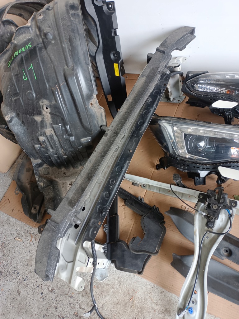 фото №7, Капот бампер subaru xv ii crosstrek ксенон europa 2017-2023