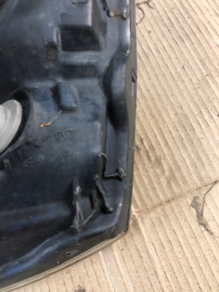 фото №5, Лампа правая перед mitsubishi pajero 3