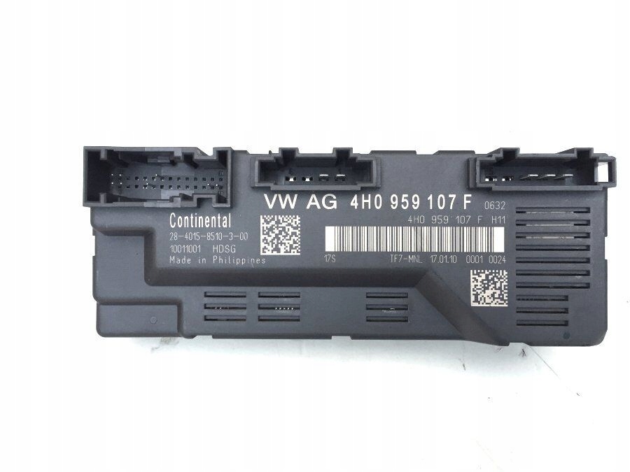 фото №1, Audi a8 4h d4 кришка багажника керування unit 4h0959107f